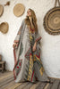 Printed Kaftan Dress