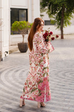 Printed Kaftan Dress