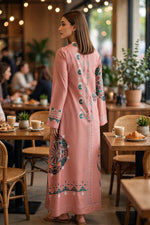 Printed Kaftan Dress