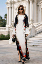 Printed Kaftan Dress