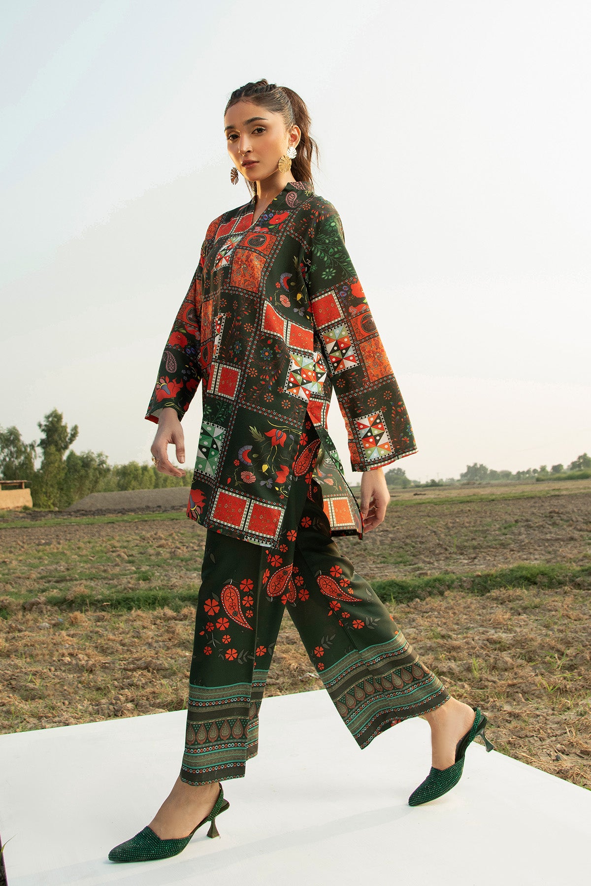 Printed Co-ord Set