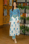 Printed Crepe Dress