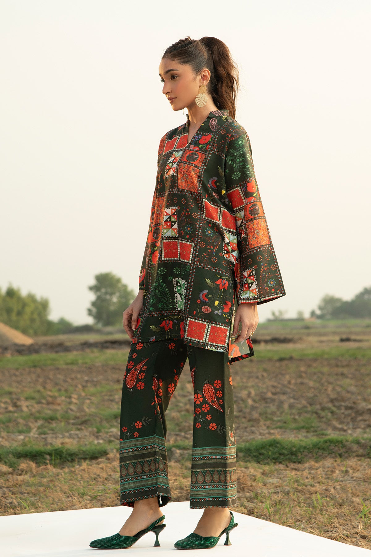 Printed Co-ord Set