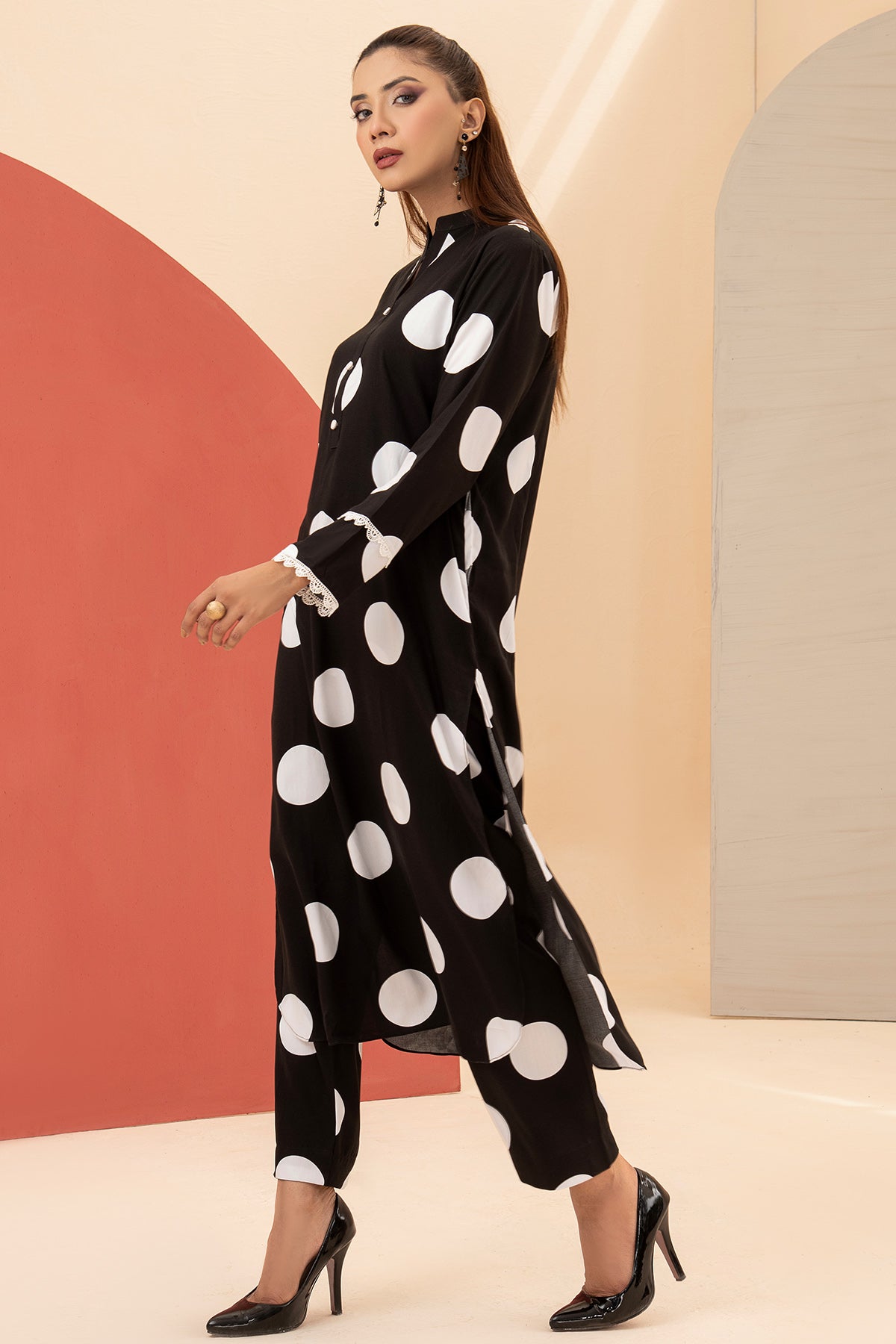 Polka Dots Classic Dress