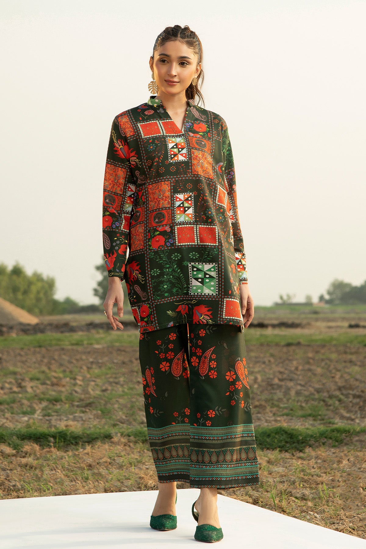 Printed Co-ord Set