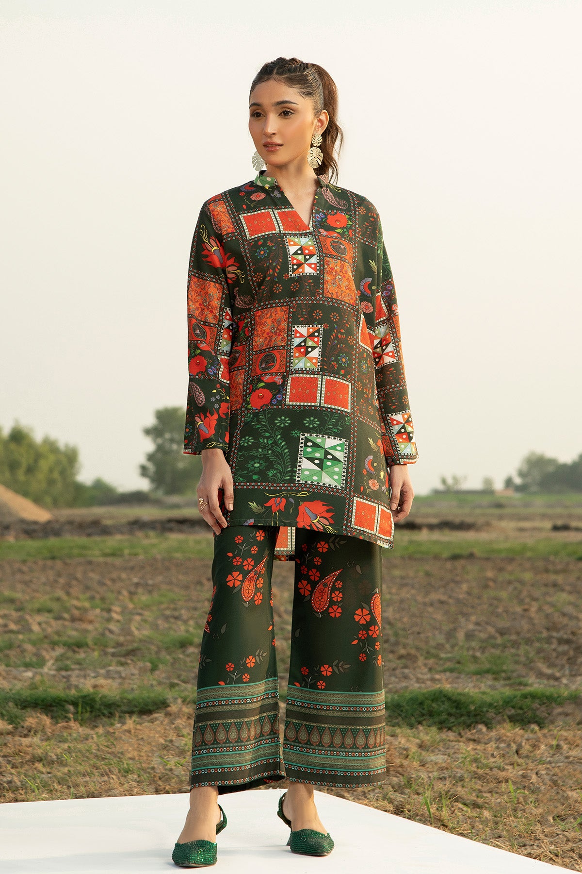 Printed Co-ord Set