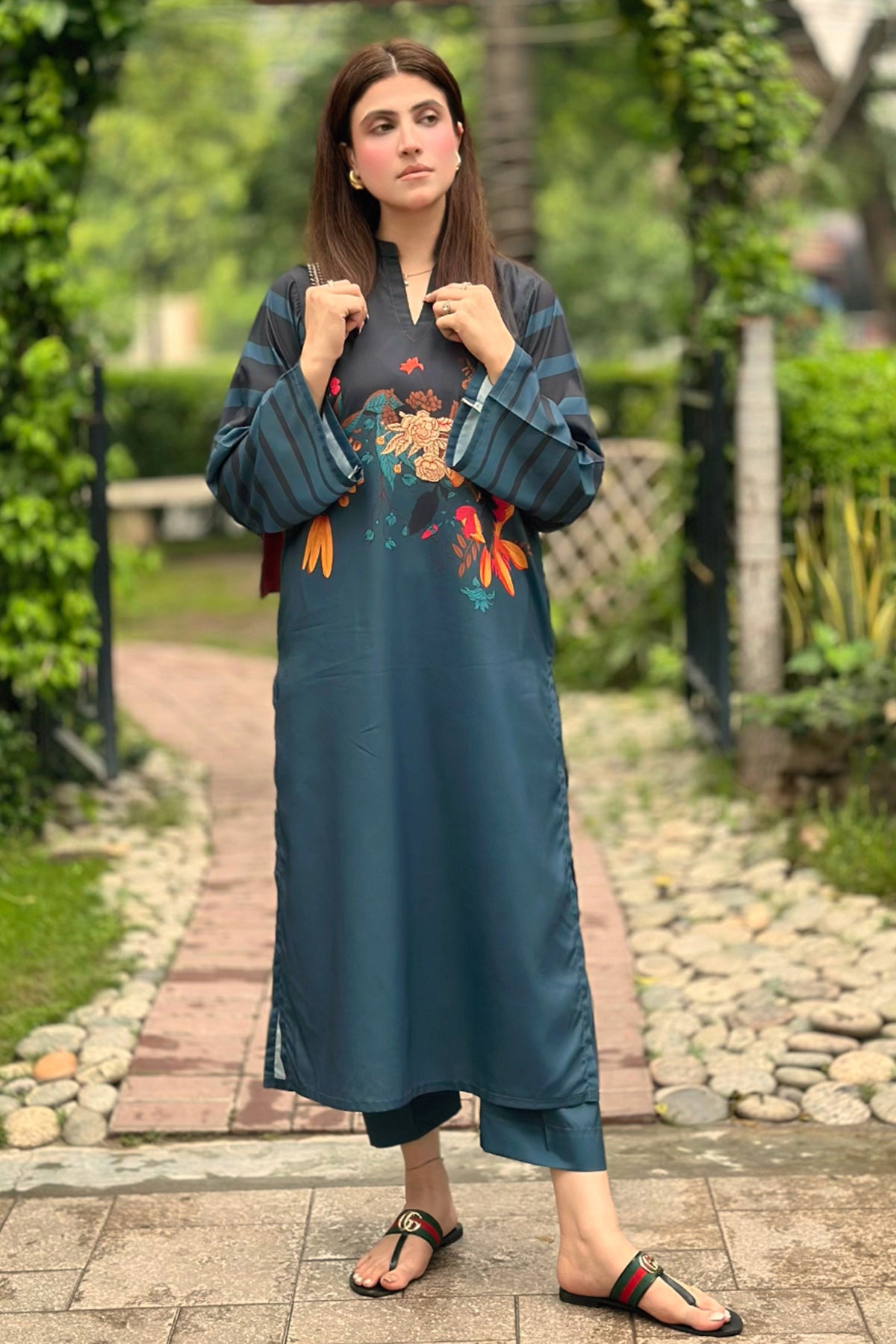 Garden Long Dress