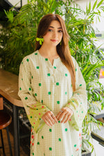 Printed Kaftan Dress