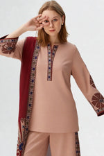 3 Piece Khaddar Suit-Printed