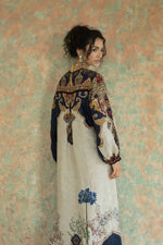 Printed Kaftan Dress
