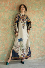 Printed Kaftan Dress