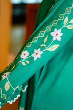 Printed Kaftan Dress