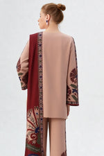 3 Piece Khaddar Suit-Printed