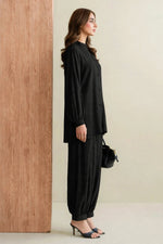 Black Crepe Dress