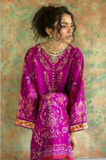 Printed Kaftan Dress