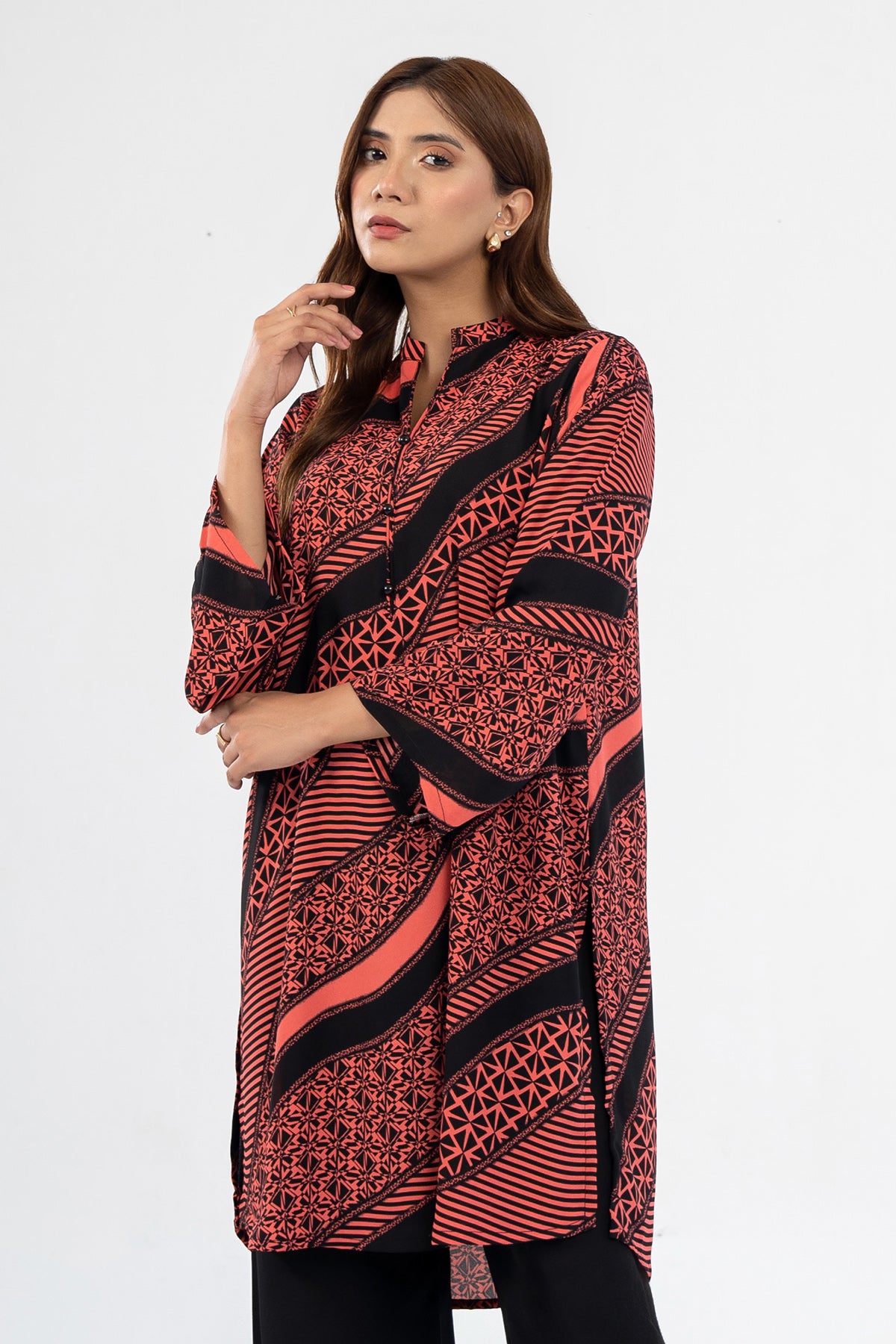 Printed Classic Dress