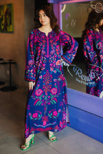 Printed Kaftan Dress