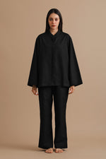 Black Crepe Co-ord Set