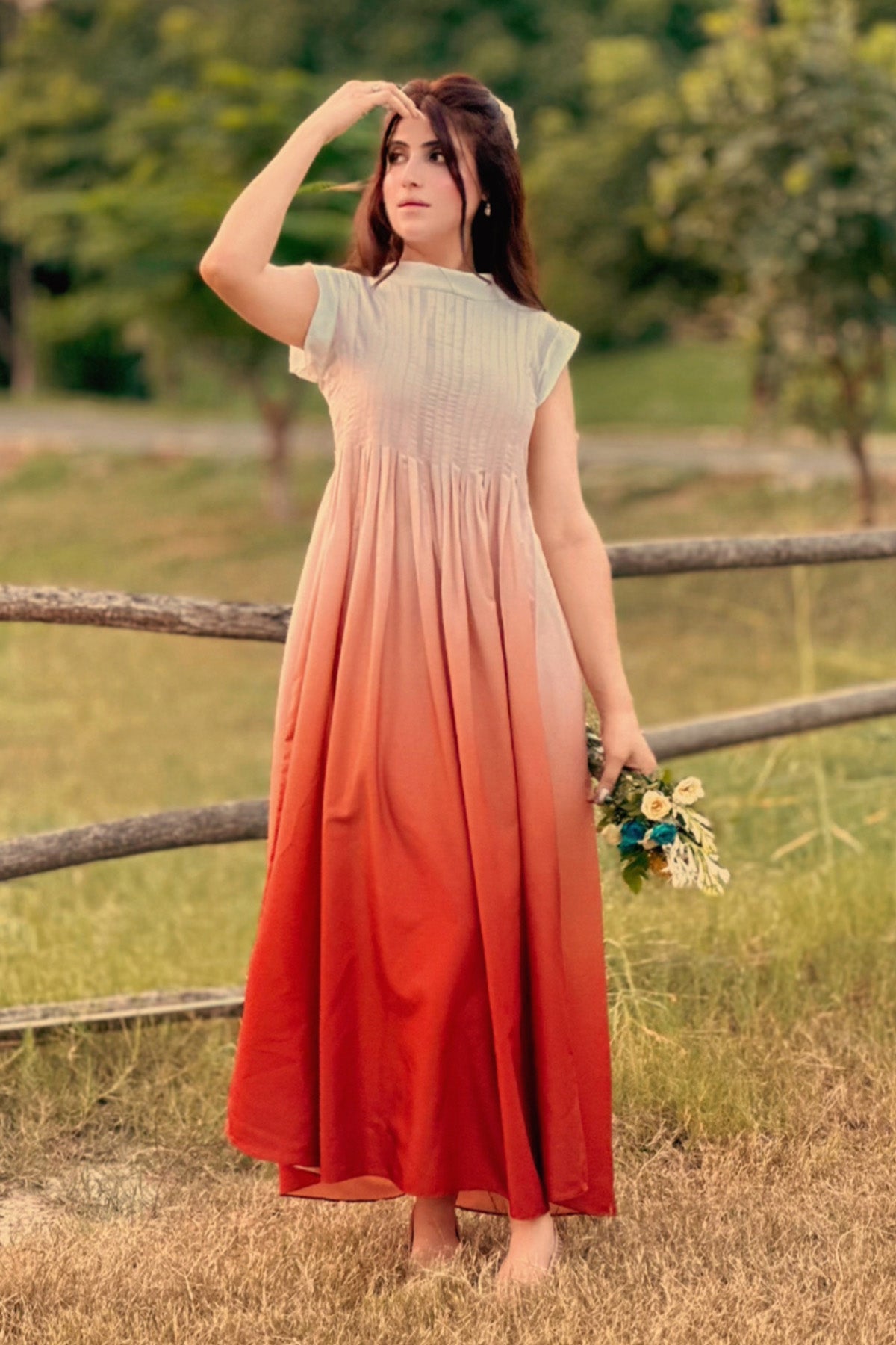 Cotton Silk Maxi