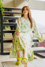 Printed Kaftan Dress