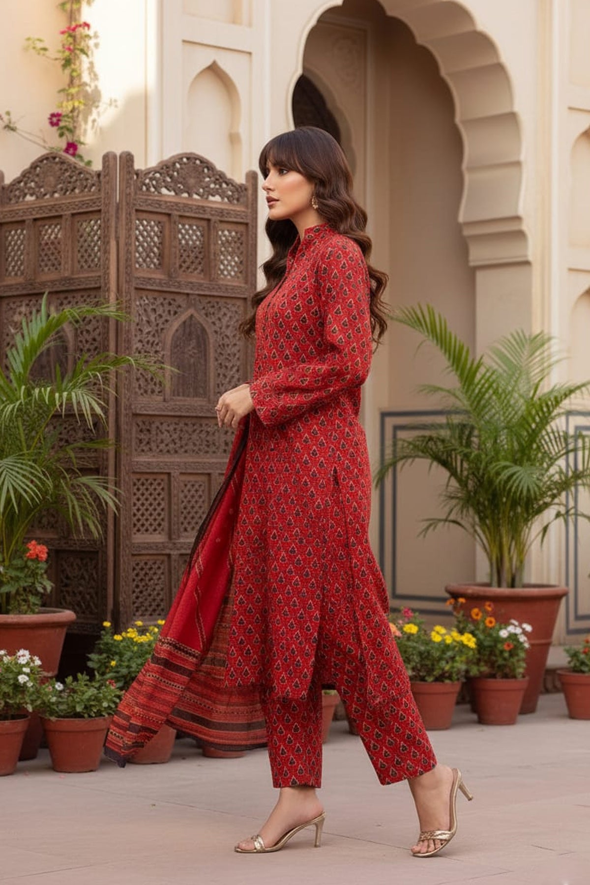 Digital Printed Lawn 3Piece (Pret)