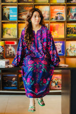 Printed Kaftan Dress