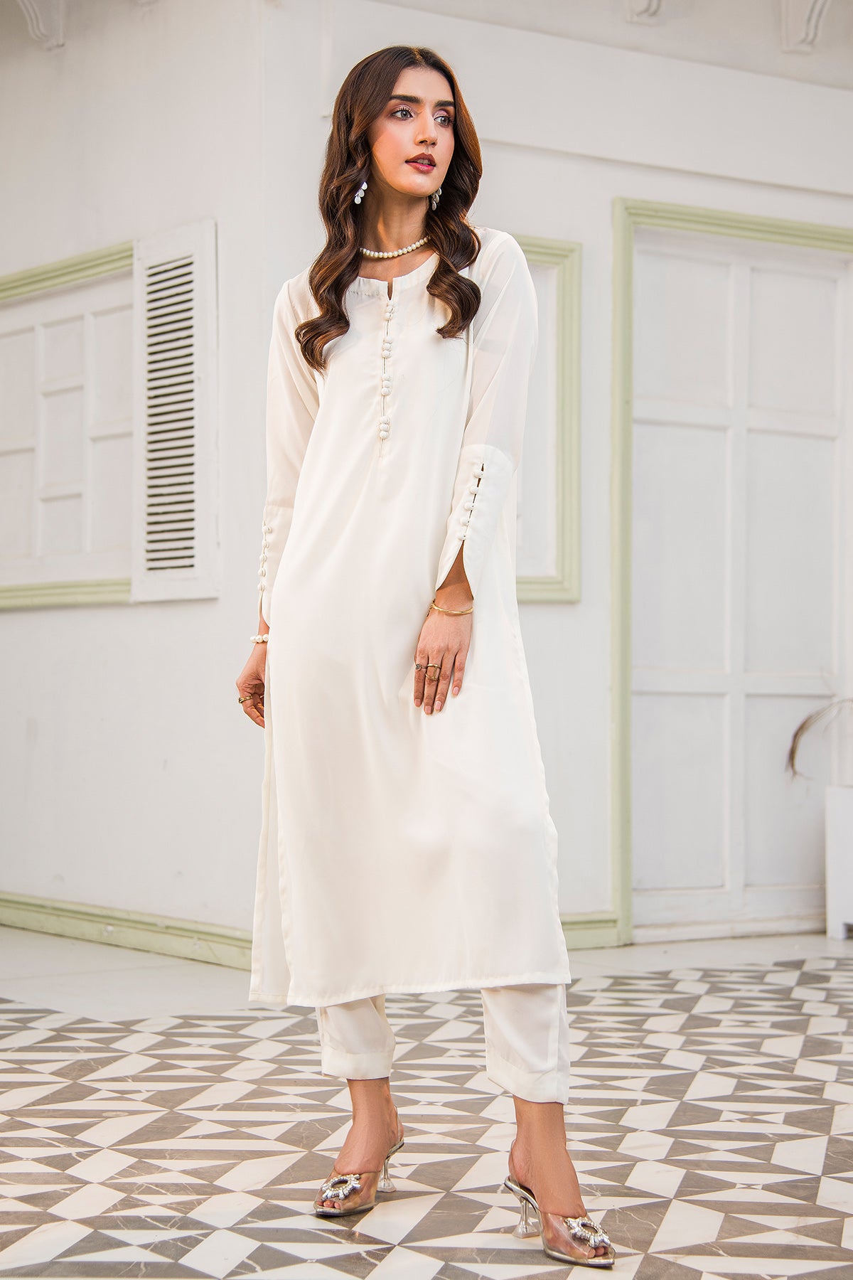 Elegant White Dress Be Yourself Elegant White Dress Be Yourself
