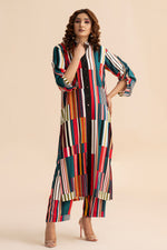 Multi Color Stylish Dress