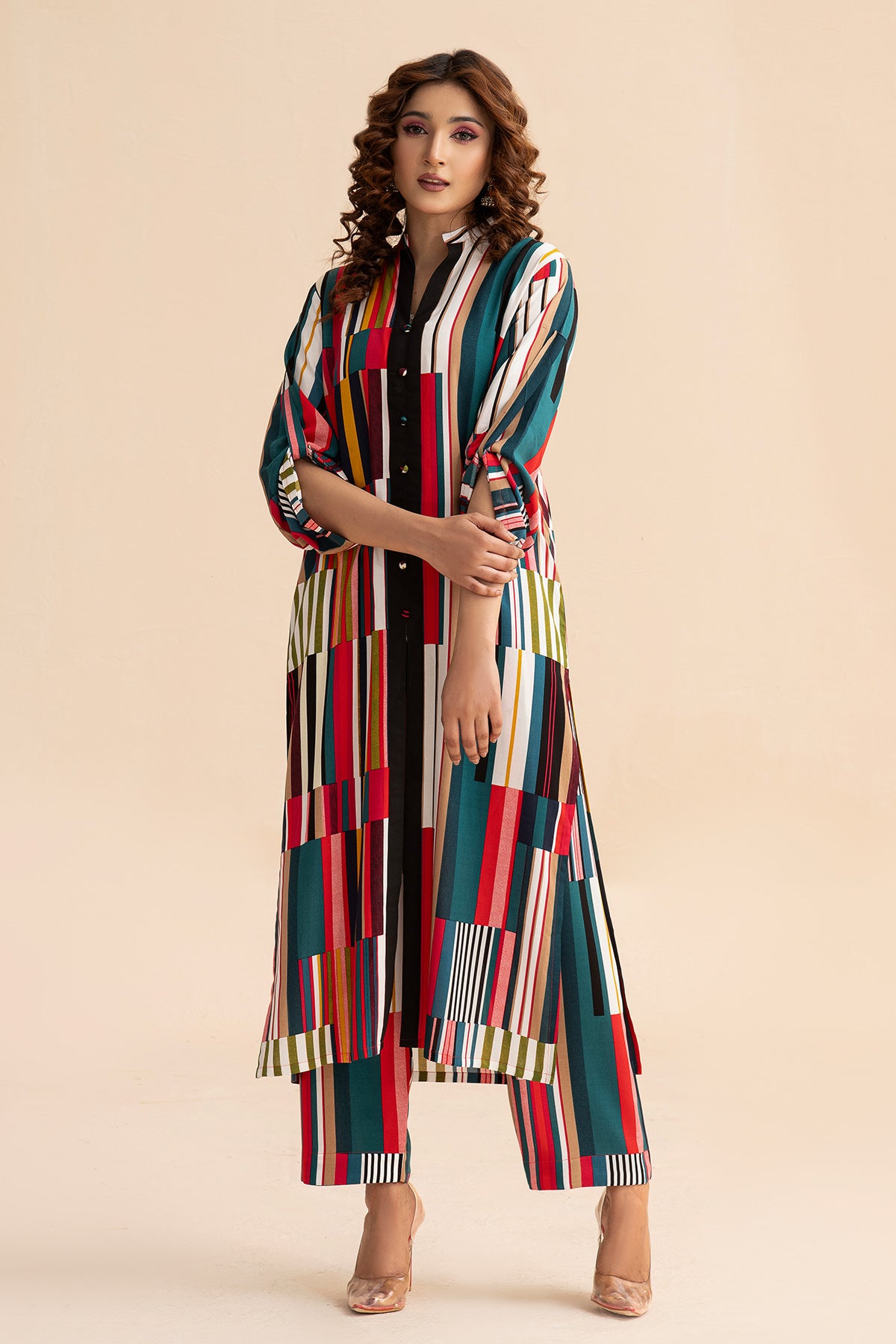 Multi Color Stylish Dress