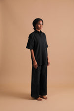 Black Crepe Co-ord Set