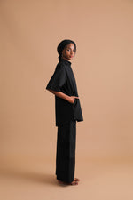 Black Crepe Co-ord Set