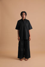 Black Crepe Co-ord Set