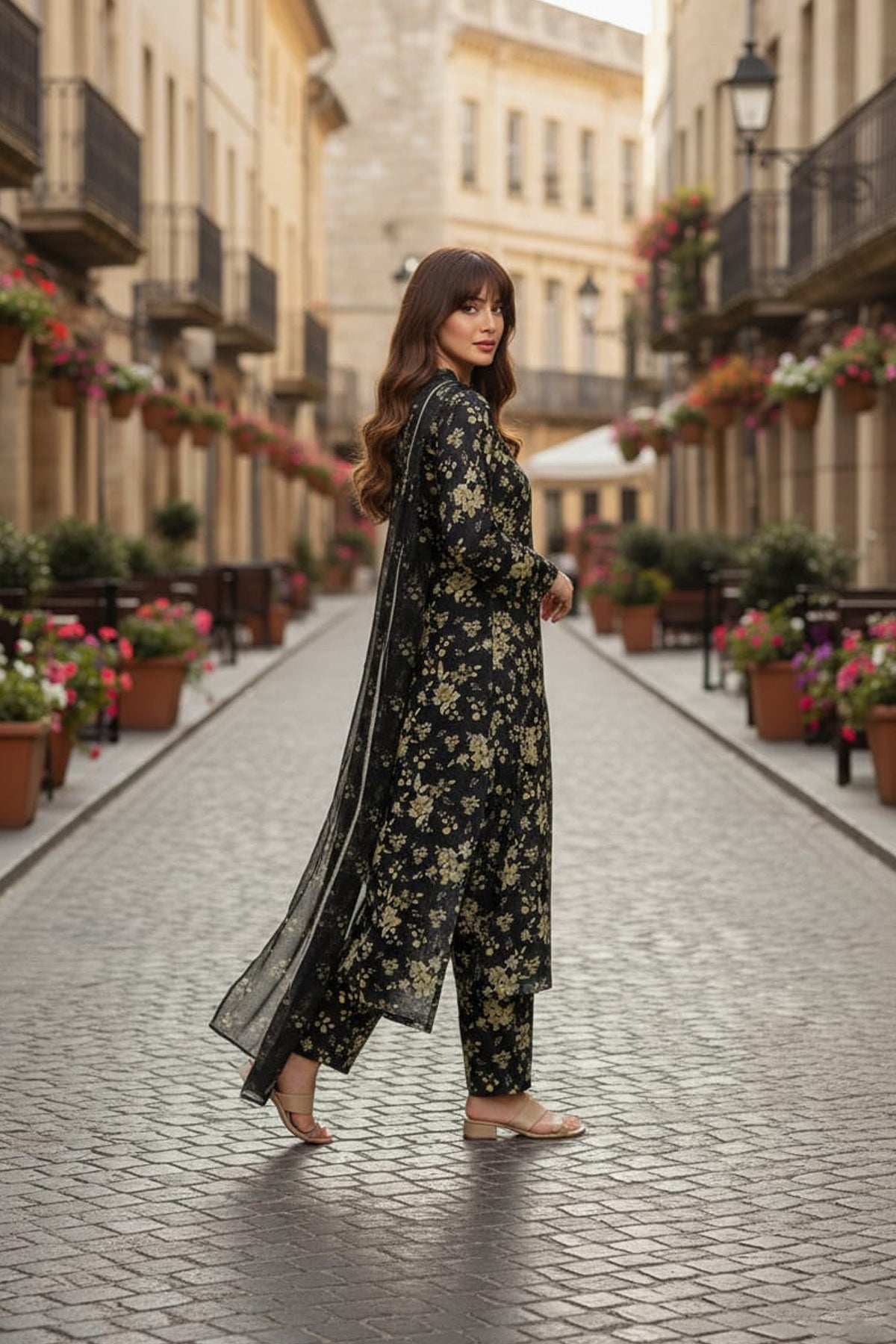 Digital Printed Lawn 3Piece (Pret)