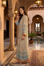 Printed Kaftan Dress
