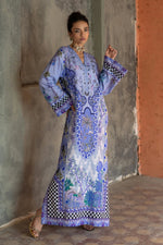 Printed Kaftan Dress