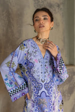 Printed Kaftan Dress