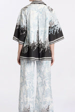 Printed Crepe Co-ord Set