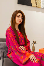 Printed Kaftan Dress