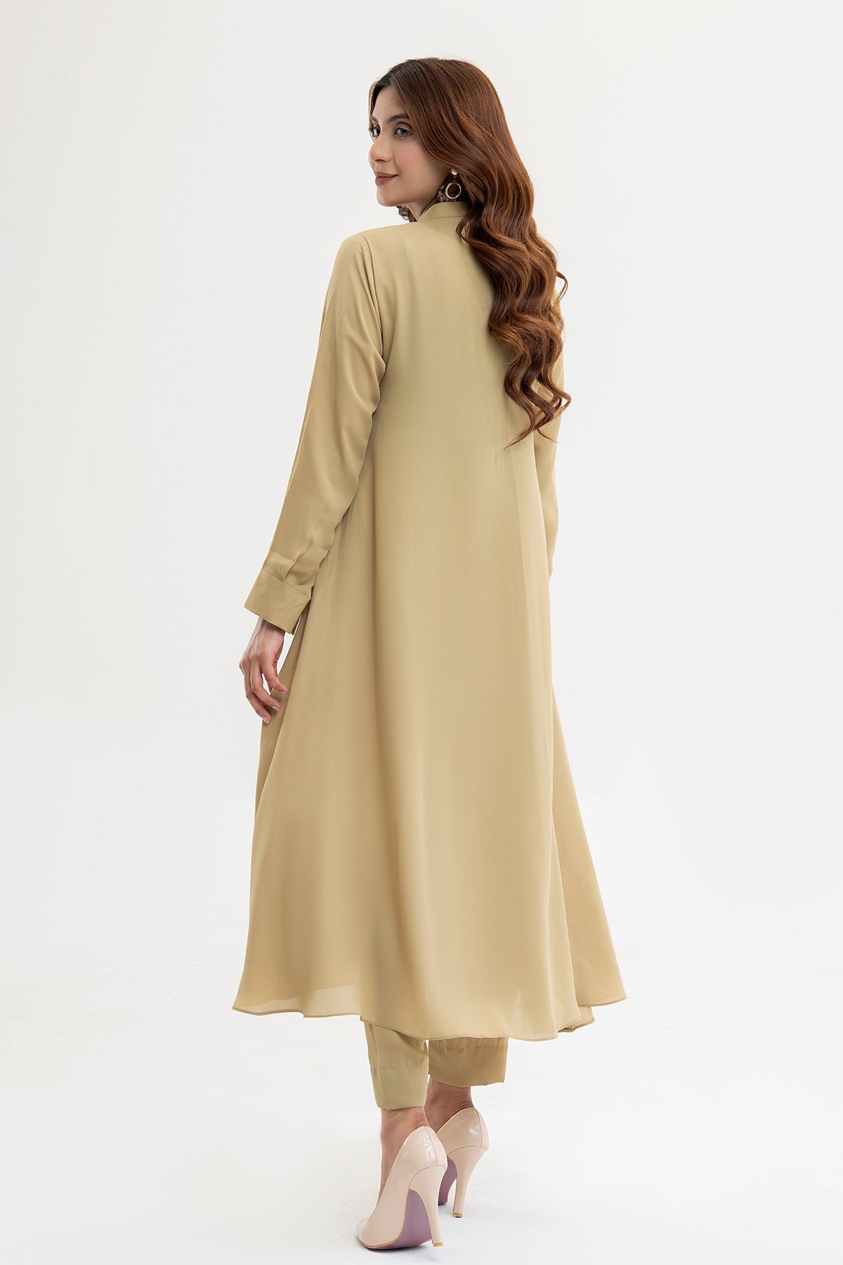 Beige Stylish Dress