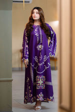 Printed Kaftan Dress