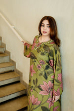 Printed Kaftan Dress