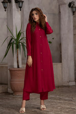 Maroon Stylish Dress