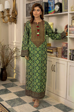 2 Piece Khaddar Suit-Printed