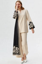 3 Piece Khaddar Suit-Printed