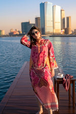 Printed Kaftan Dress