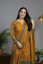 3 Piece Khaddar Suit-Printed