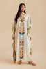 Printed Kaftan Dress